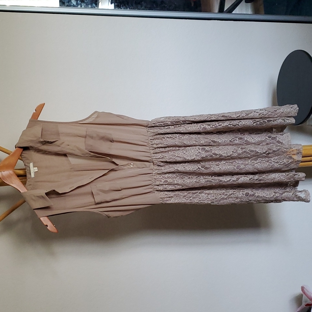 TJMaxx shear and lace dress